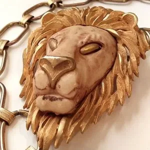 Luca Razza | Accessories | Vintage Luca Razza Lion Head  display picture 3